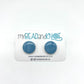 Clay Earrings Ocean Gem