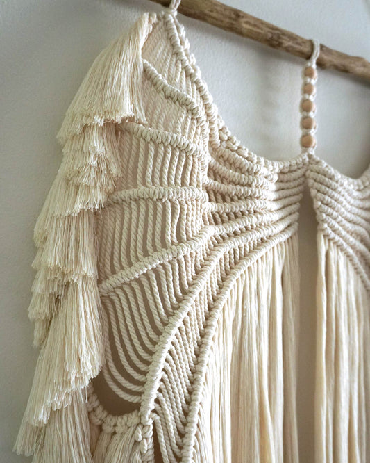 Grand Angel Wings Macrame