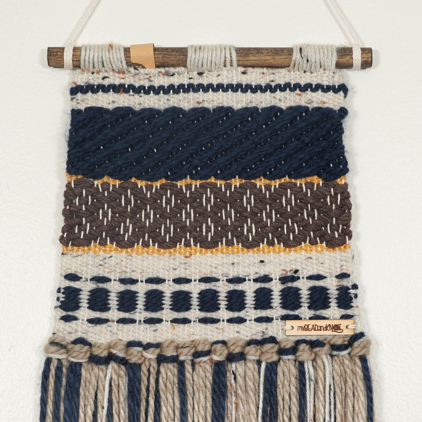 Brown & Blue Weaving