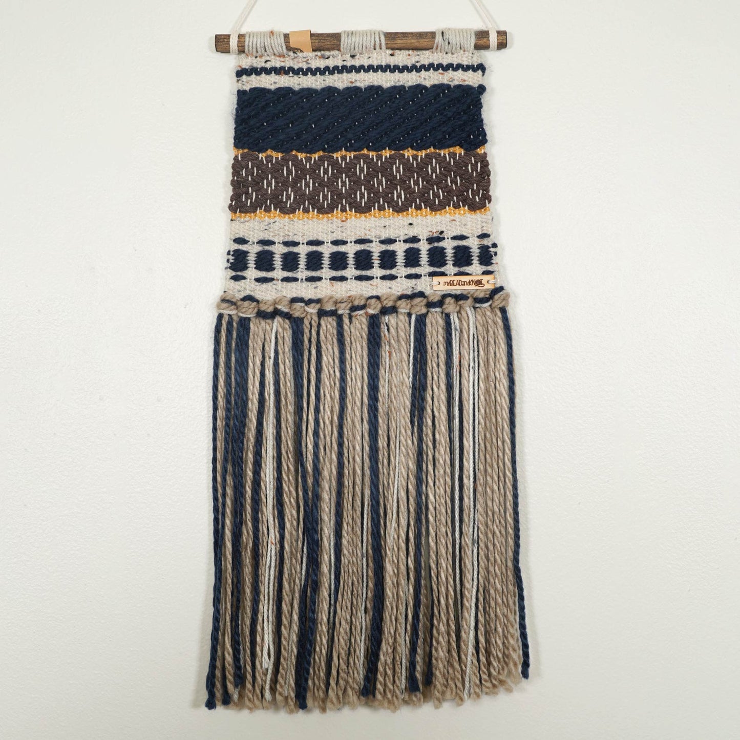 Brown & Blue Weaving