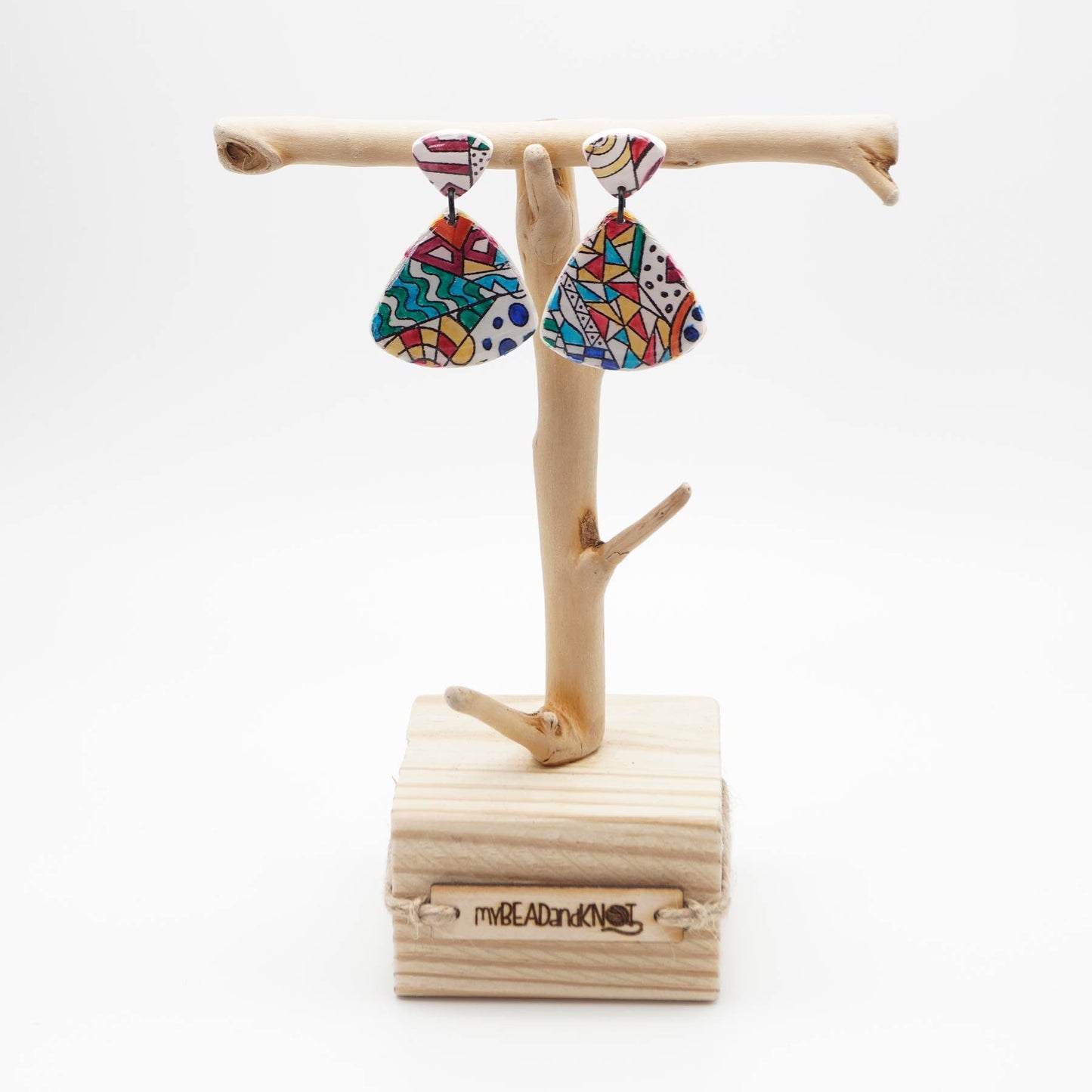 Clay Earrings Miro Dream