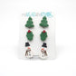 Clay Earrings Christmas Collection (stud packs)