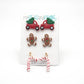 Clay Earrings Christmas Collection (stud packs)