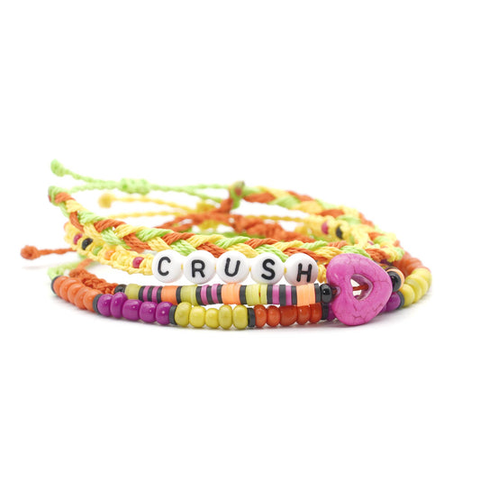 Joy Bracelets Orange Crush